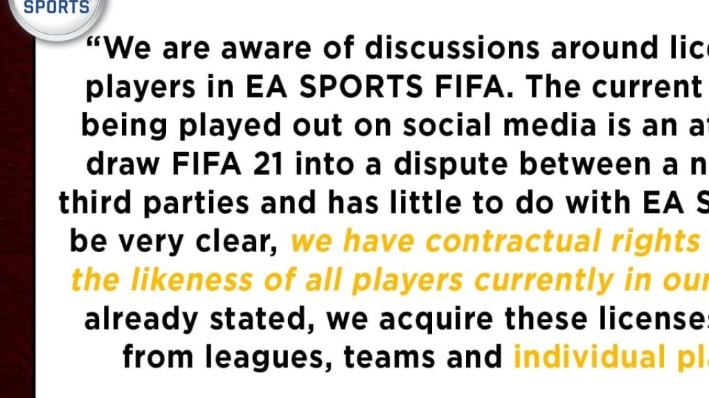 (c) EA Sports
