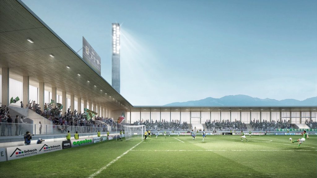 Neues Stadion für Lustenau - (c) Filippo Bolognese Images