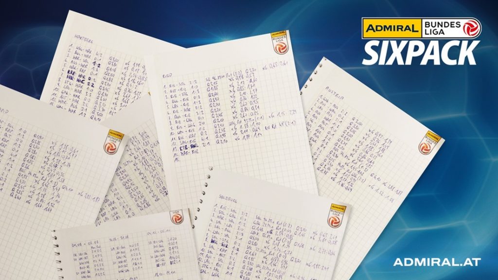 ADMIRAL Bundesliga SIXPACK_handschriftliche Notizen des Gewinners zur Tippvorbereitung_1600x900px