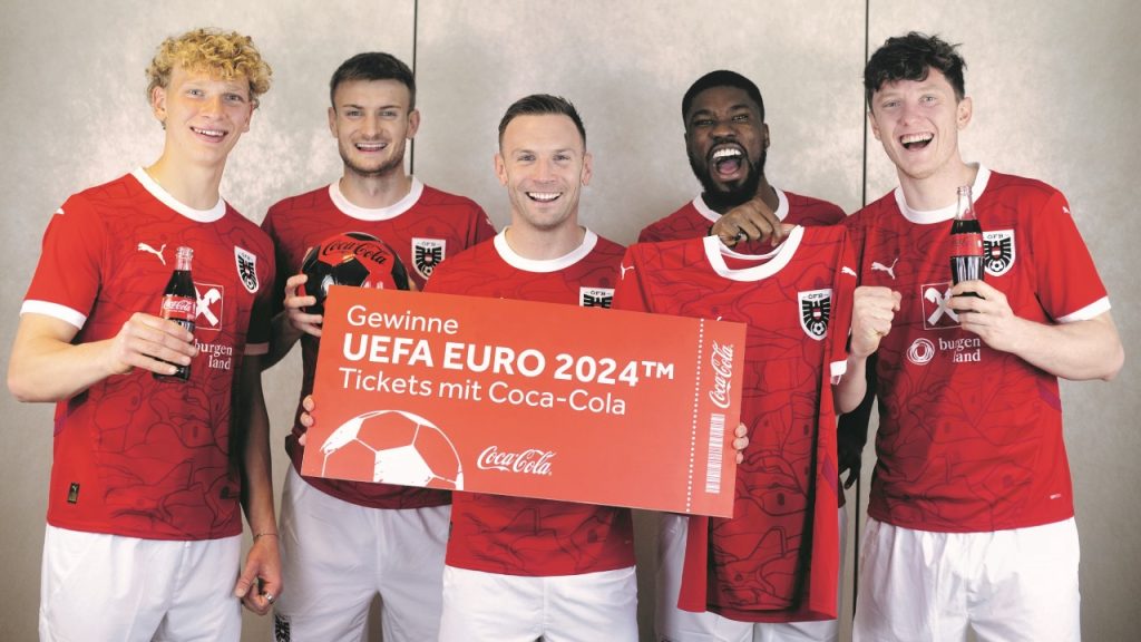 Coke-Ticketgewinnspiel-OeFB-Spieler
