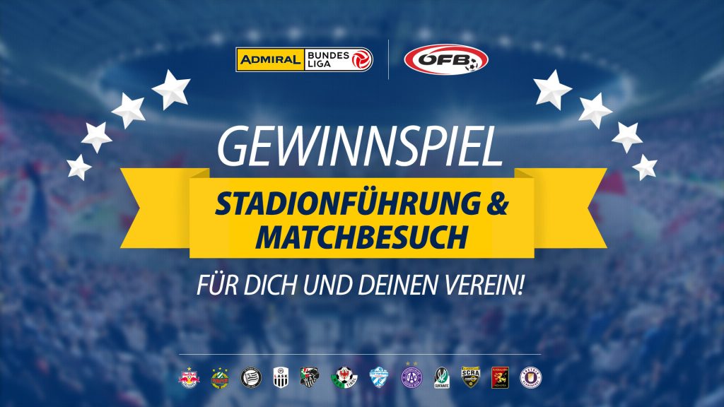 Gewinnspiel ADMIRAL Bundesliga_Stadionfuehrung und Matchbesuch