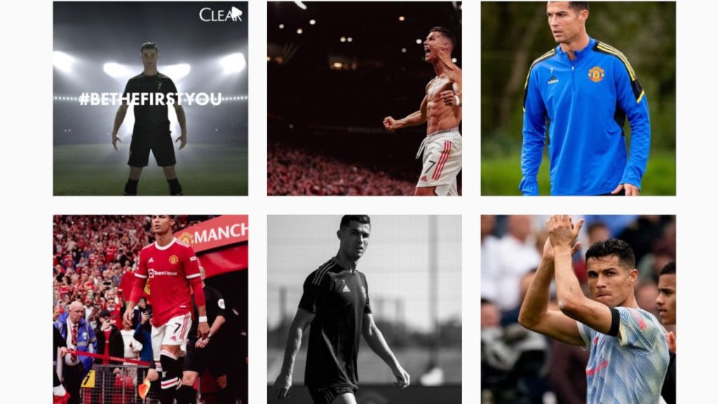 (c) Cristiano Ronaldo Instagram